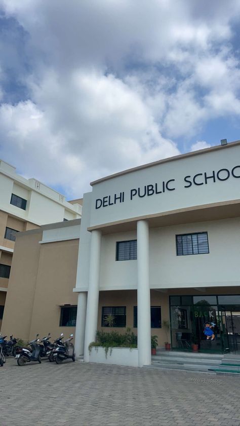 Delhi Public School Aesthetic, School Snap, Delhi Public School, Girl Drawings, School Logo, Healing Quotes, Public School, Dream Life, Photography Poses