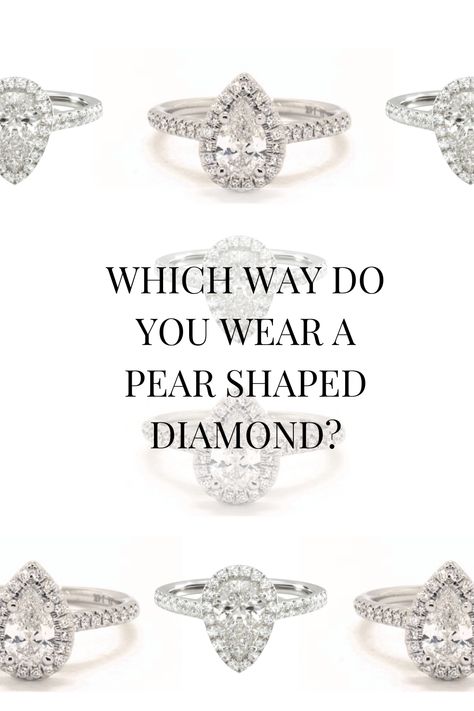 You already know the answer but just in case, here's your confirmation. Teardrop Engagement Ring, Wedding Rings Teardrop, Pear Shaped Engagement Ring, Diamond Meaning, Teardrop Diamond, Ring Inspo, Pear Shaped Ring, Pear Shaped Engagement Rings, Pear Ring