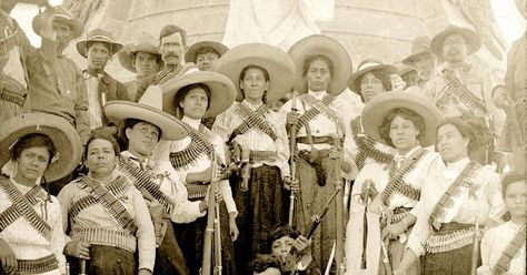 Meet the Women Revolutionaries Who Shaped Mexican History Women In Combat, Mexican Artwork, Mexican Revolution, Mexican Culture Art, Mexico History, Pancho Villa, Mexico Culture, Mexican Women, Mexican American