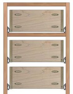 Gaveteiro Pinterest Building Drawers, Fine Woodworking Furniture, Building Kitchen Cabinets, Diy Furniture Building, Furniture Building, Pocket Screws, Diy Drawers, Building Furniture, Woodworking Joinery