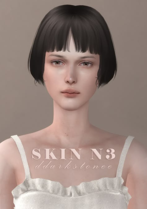 PLUSH Ts4 Skin, Sims 4 Skin Details, Sims 4 Skins, Ts4 Hair, Sims 4 Skin, The Sims 4 Skin, Sims 4 Cc Kids Clothing, Sims 4 Alpha, Sims 4 Cas Mods