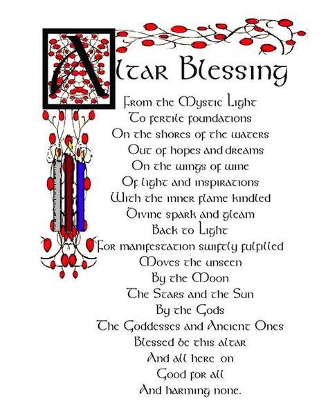 Altar Blessing (Printable Spell Pages) – My Witchy Walk Altar Blessing, Magick Spells, Book Of Shadow, Wicca Witchcraft, Wiccan Spells, Spells Witchcraft, Magic Spells, Spell Book, Book Of Shadows