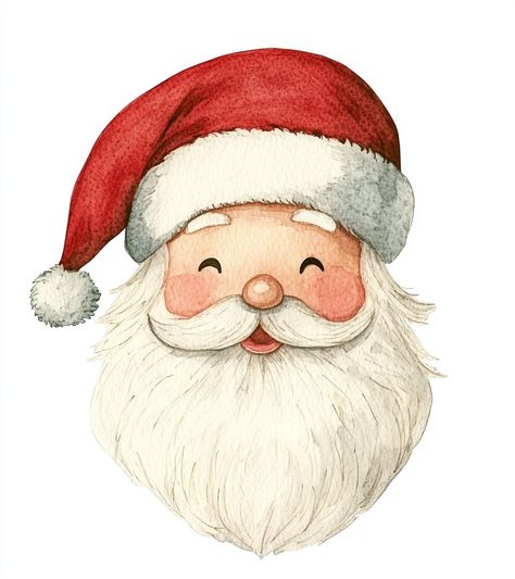 🎨✨ Dive into the enchanting world of cottagecore with this adorable watercolor Santa Claus illustration! Perfect for children’s books, this cute Santa brings a whimsical touch to your holiday stories.🌟🎅 Let your imagination thrive with this charming design that captures the magic of the season! 🌲❤️ #WatercolorArt #SantaClaus #Cottagecore #ChildrensBookIllustration #HolidayArt... Santa Claus Illustration Art, Santaclaus Art Drawing, Santa Claus Art For Kids, Santa Watercolor Christmas Art, Cute Santa Illustration, How To Draw Santa Claus, Santa Claus Drawing Illustration, Mrs Claus Drawing, Cute Santa Drawing