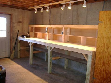 Reloading bench Garage Pegboard, Reloading Room, Garage Security, Organized Garage, Season Decorations, Reloading Bench, Super Organized, Garage Work Bench, Workbench Plans