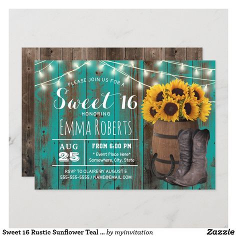 Western Sweet 16 Dress, Sweet 16 Hoedown, Western Sweet 16 Decorations, Sweet 16 Western Theme Ideas, Western Sweet 16 Ideas, Sweet 16 Western, Turquoise Sweet 16, Cowgirl Sweet 16, Western Sweet 16