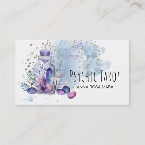 Holding The Universe, White Texture Background, Lavender And Turquoise, Stars Watercolor, Tarot Business, Reiki Business, Watercolor Business Cards, Crystal Healer, Spiritual Coach