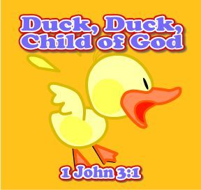 Duck, Duck, Child of God: A Fun Bible Verse Game for Preschoolers for 1 John 3:1 Bible Verse Games, Game For Preschoolers, God Pic, Toddler Bible, Preschool Bible Lessons, Bible Teaching, The Fruit Of The Spirit, Bible Songs, Bible College