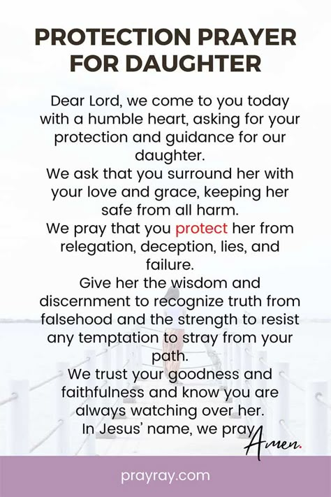 Prayer for my daughter to give her Strength, Protection, and Healing Prayers For Prodigal Daughter, Protection Prayer For Children, Prayer For Daughter Protection, Prayer For My Daughter Healing, Prayer For Daughter Encouragement, Prayers For Children Protection, Prayer For My Daughter Protection, Prayers For A Daughter, Prayers For Daughters