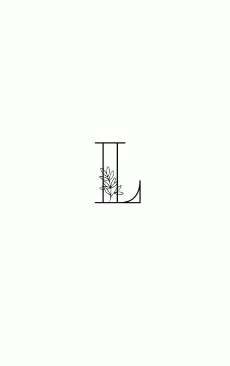 Small L Tattoo Letter, L Tattoo Initial, Letter L Tattoo Ideas, Cursive L Tattoo, Fine Line Initial Tattoo, Letter I Tattoo, L Letter Tattoo, L Tattoo Letter, L Initial Tattoo