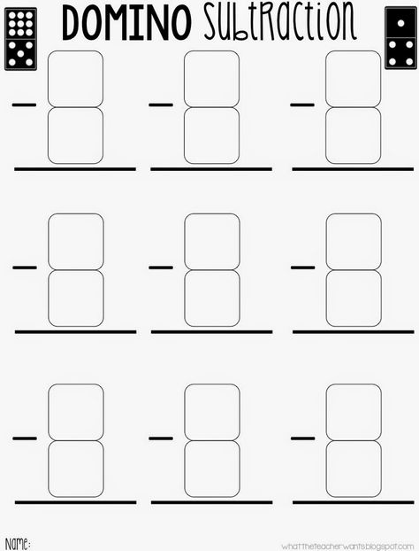 What the Teacher Wants!: Domino Addition and Subtraction Domino Addition, 6th Grade Classroom, Standards Based Grading, Subtraction Games, Addition Kindergarten, Subtraction Activities, Report Cards, Math Journal, Math Number Sense