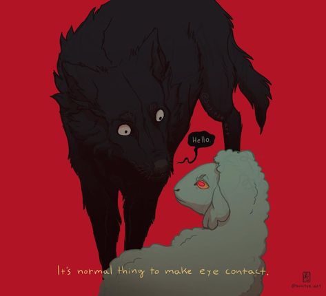 Susitse. Art Wolf, Weird Wolf Art, Dog Horror Art, Creepy Wolf Art, Susitse. Art, Dog Hybrid Oc, Creepy Dog, Hybrid Oc, Arte Indie