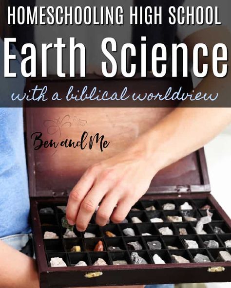 High School Earth Science, Earth Science Projects, Homeschooling High School, Earth Science Activities, Biblical Worldview, How To Start Homeschooling, High School Science, Homeschool High School, Science Curriculum