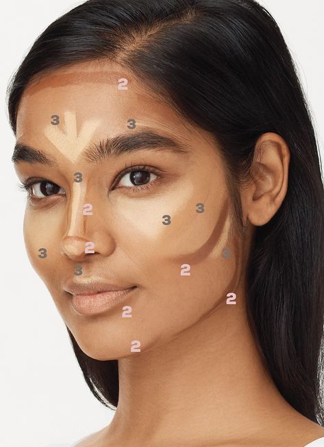 How to Contour and Highlight with Concealer | bareBlog by bareMinerals Diy Concealer, Contour And Highlight, How To Contour, Makeup Tutorial Foundation, Full Coverage Concealer, Concealer Makeup, Cream Concealer, Diy Beauty Hacks, Laura Geller