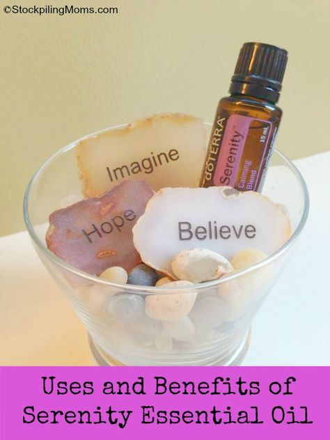 Uses and Benefits of Serenity Essential Oil - If you are in need of calming and peace this is the oil for you! #EssentialOils #doTERRA Essential Oil Gift Basket, Essential Oil Gift Ideas, Uses For Lavender, Serenity Essential Oil, Do Terra Essential Oils, Oils And Their Uses, Diy Bath Salts, Terra Essential Oils, Essential Oil Gifts