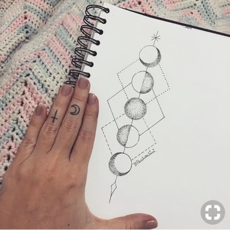 Tattoo Moon Phases, Moon Cycle Tattoo, 16 Tattoo, Moon Phases Tattoo, Tattoo Moon, Tiny Tattoo, Arrow Tattoos, Trendy Tattoos, Forearm Tattoos