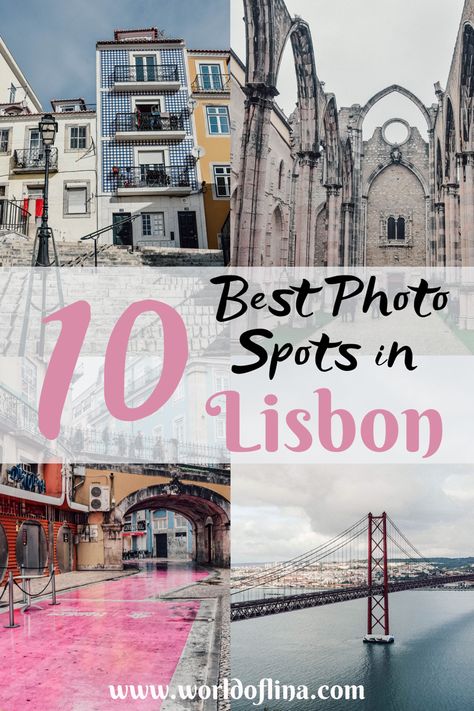 Lisbon Photo Spots, Lisbon Portugal Photography, Travelling Spain, Bucket List Europe, Evora Portugal, Portugal Photography, Photography Places, International Trip, Travel Portugal