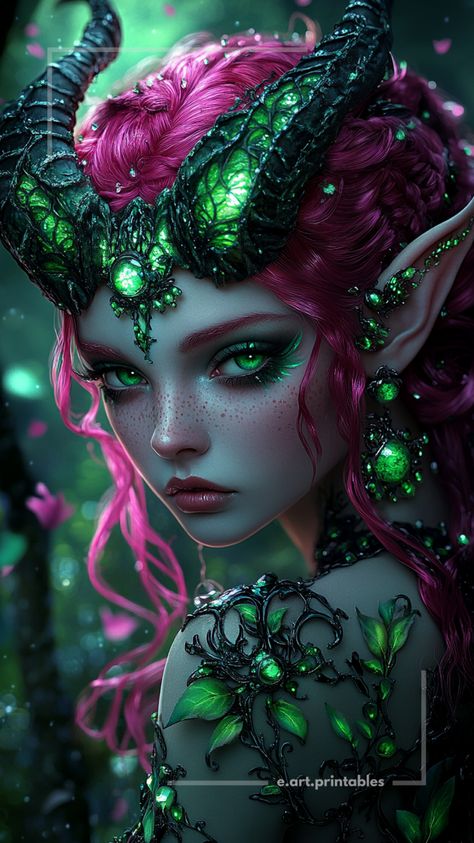 Fantasy Art, Enchanted Forest, Mythical Creatures, Female Fantasy Characters, Detailed Illustration, Magical Women, Fairytale Art, Fantasy Illustration, Mystical Women, Digital Fantasy Art #FantasyArt, #EnchantedForest, #MythicalCreatures, #FantasyIllustration, #MagicalWomen, #FairytaleArt, #MysticalCreatures, #FantasyWorld, #DigitalArt, #FantasyWomen Elves Female Beautiful, Mystical Women, Evil Fairy, Goblin Art, Magical Women, Real Anime, Detailed Illustration, Dark Elf, Art Fantasy