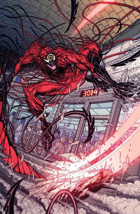 Nick Bradshaw, Carnage Symbiote, Absolute Carnage, Cletus Kasady, Carnage Marvel, Symbiotes Marvel, Venom Comics, Marvel Villains, Marvel Spiderman Art