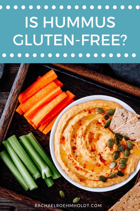 Find out if hummus is gluten-free, dairy-free, and vegan, plus find out if your favorite brands are gluten-free. What Is Hummus, Hummus Brands, Hummus Snack, Gluten Free Hummus, Gluten Recipes, Make Your Own Hummus, Gluten Free Toast, Hummus Recipe Homemade, Gluten Free Sandwiches