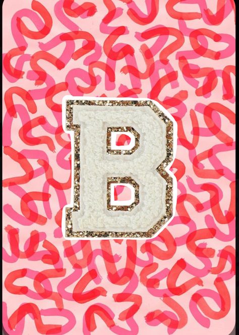 Letter B Wallpaper, Preppy Background, B Wallpaper, Ipad Layout, Preppy Wallpapers, B Names, Ipad Organizer, Tela Iphone, $b Wallpaper