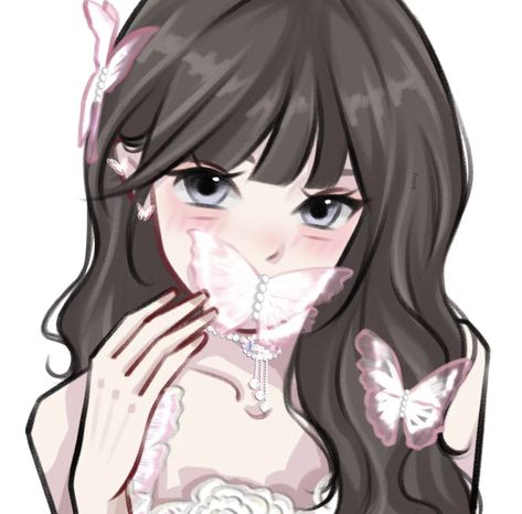 #aesthetic #profile #profileicon #profileicons #anime Pp Cartoon, Butterfly Pfp, Seni Korea, Aesthetic Profile, Cute Bear Drawings, Body Base Drawing, Cute Backgrounds For Phones, Girly Art Illustrations, Cute Cartoon Drawings