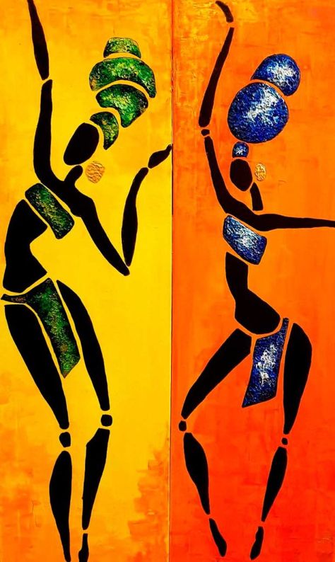 Afro-Caribbean feminine culture | Brixton Blog African Cultural Art, Afro Caribbean Art, Jamaican Art Culture, African Drawings Culture, Afro Latino Art, Jamaican Paintings, Africa Culture Art, Africa Art Design Culture, African Art Paintings Culture