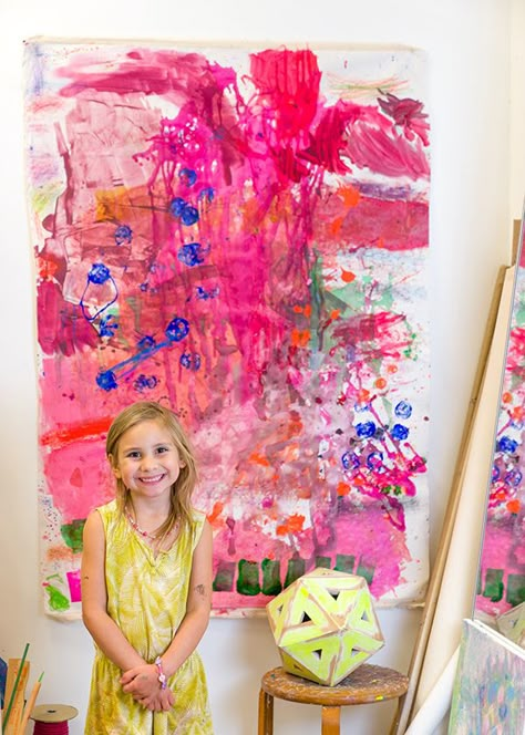 How to Make a large scale mural with kids Craft For School Project, Wall Art Done By Kids, Art Ideas Abstract, Art Studio Kids, Large Scale Painting, Large Group Art Projects For Kids, Kids Abstract Art, Workshops For Kids, Art Class For Kids