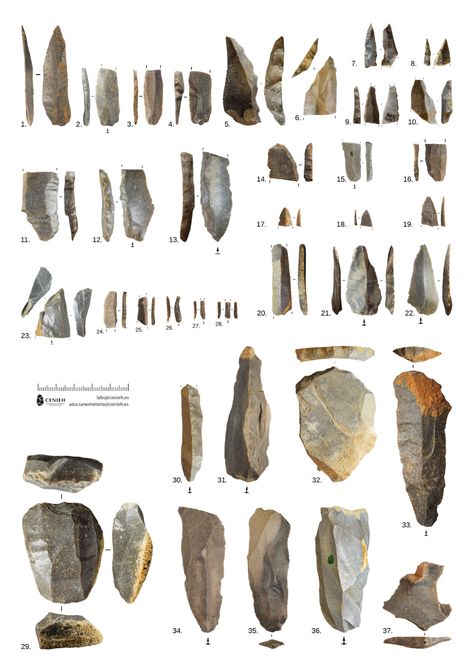 Early Humans Tools, Timeline Drawing, Blade Core, Native American Tools, Arrowheads Artifacts, Bilbao Spain, Ancient Tools, Historical Timeline, Stone Tools