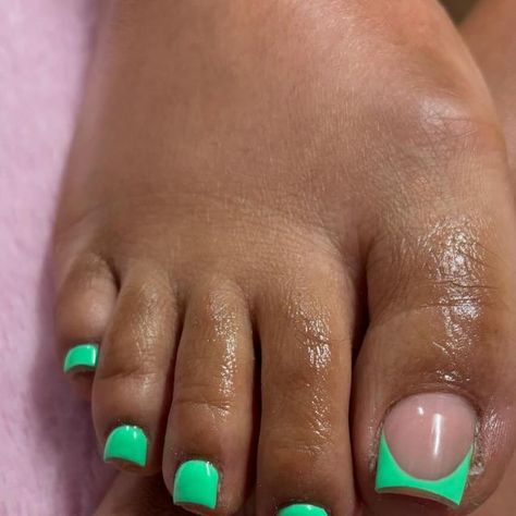 ♥ Nail Tech ♥ on Instagram: "Acrylic toes + THIS color 😍😍😍😍😍😍🍉🍉🍉" Toes Gel Polish, Gel Toe Nails Ideas, Acrylic Toes Ideas, Toes Nails Colors, Toe Nails Designs, Toe Nail Colors, Blue Toe Nails, Fall Pedicure, Different Types Of Nails