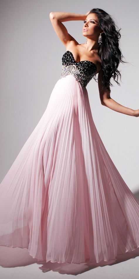 Pleated Prom Dress, Cheap Prom Dresses Uk, Party Dresses Uk, Prom Dress 2013, Wedding Dress 2013, Vestidos Color Rosa, Black Evening Gown, Glamorous Dresses, Rosa Pink