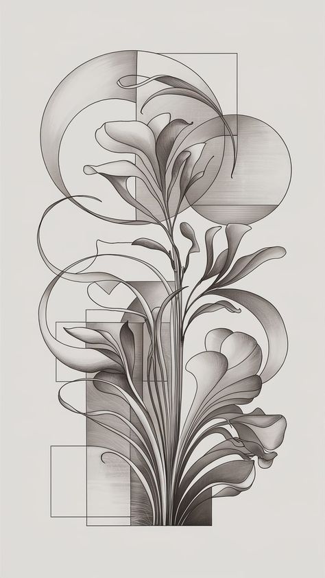 Discover the beauty of simplicity with this stunning fine line art print. Featuring delicate, intertwining lines that form organic shapes, it draws inspiration from Art Nouveau and Cubism. The monochromatic palette and varying line thicknesses create depth, capturing the essence of interconnectedness in nature and geometry. Perfect for art lovers, this minimalist piece adds a touch of elegance to any space. Minimalist Art Nouveau, Cubism Drawing, Fine Line Art, Elegant Minimalism, Monochromatic Palette, Line Art Print, African Prints, Fine Line, Cubism