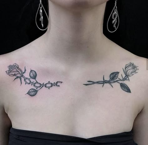 Beautiful Neck Tattoos For Women, Floral Neck Tattoo, Neck Tattoo Men, Neck Tattoos For Women, Front Neck Tattoo, Vine Tattoo, Tattoo Neck, Beautiful Neck, Chicano Art Tattoos