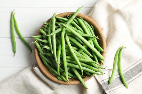 Can You Eat Raw Green Beans? Green Beans From The Garden, Flavored Water Recipes, String Beans, Comfort Food Recipes Dinners, Beef Tips, Potluck Recipes, Water Recipes, Eating Raw, Taste Of Home