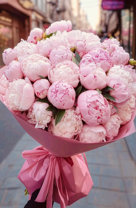 Peonies Pink Bouquet, Peony Aesthetic Wallpaper, Peonies Aesthetic Wallpaper, Flower Bouquet Peonies, Luxury Flowers Aesthetic, Pink Peonies Aesthetic, Peony Flower Aesthetic, Peonies Aesthetic, Peonies Wedding Bouquet