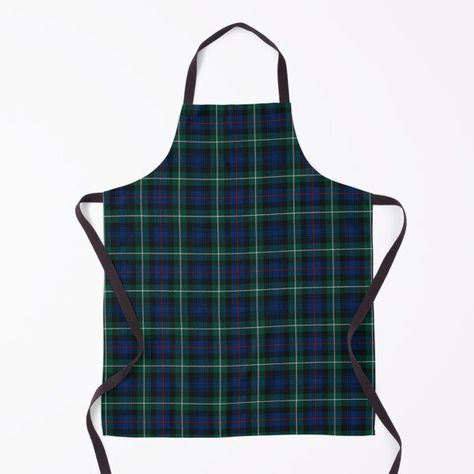 Apron in the family tartan for Clan Mackenzie; from the Plaidwerx shop at Redbubble. Mackenzie Tartan, White Highlights, Scottish Plaid, White Accents, Aprons For Sale, Plaid Pattern, Tartan, Apron, Red And White