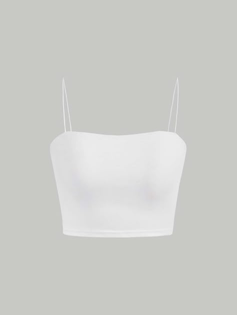 White Cami, Online Clothing Boutiques, Cute Crop Tops, Flattering Dresses, Cropped Tops, Cami Crop Top, Tailored Shirts, White Crop Top, Cute Tops