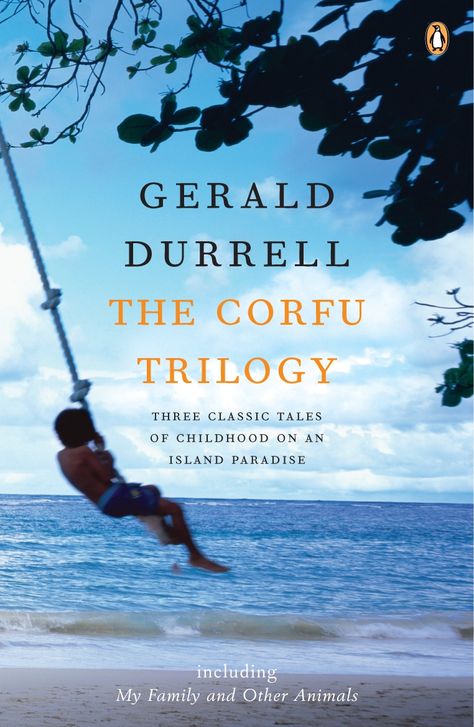 The trilogy that inspired ITV's television series The Durrells. Three classic tales of childhood on an island paradise - My Family and Other Animals, Birds, Beasts and Relatives and The Garden of the Gods by Gerald Durrell - are available in a single edition for the first time in The Corfu Trilogy. Just before the Second World War the Durrell family decamped to the glorious, sun-soaked island of Corfu where the youngest of the four children, ten-year-old Gerald, discovered his passion for animal Gerald Durrell Books, Gerald Durrell, Vigan, Womens Fiction, George Orwell, Penguin Books, Got Books, Bournemouth, The Zoo