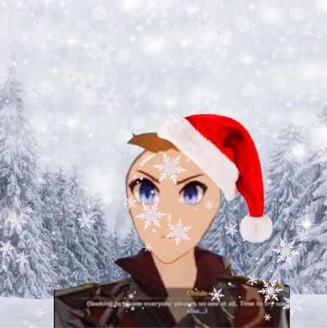 Genshin impact Christmas pfp⛄🎄❄️ Genshin Impact Christmas Pfp, Ajax Genshin Impact, Genshin Impact Christmas, Christmas Pfps, Christmas Pfp, Winter Landscapes, Anime Christmas, Anime Pfps, Snowy Mountains