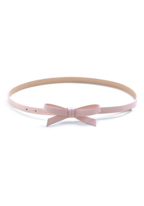 Precious Polish Belt | Mod Retro Vintage Belts | ModCloth.com Bow Things, Belt Bow, You're Perfect, Post Grad, Pink Belt, Closet Accessories, Bow Belt, Preppy Girl, Gold Belts