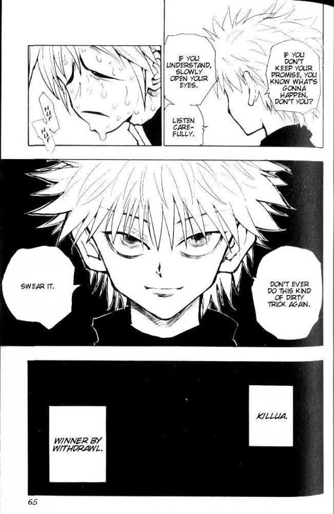 #hxh #killua #manga #anime Killua Manga, Manga Black And White, Hxh Manga, Hunter X Hunter Manga, Nagisa Shiota, Yoshihiro Togashi, Manga Wall, Manga Online Read, Manga Naruto