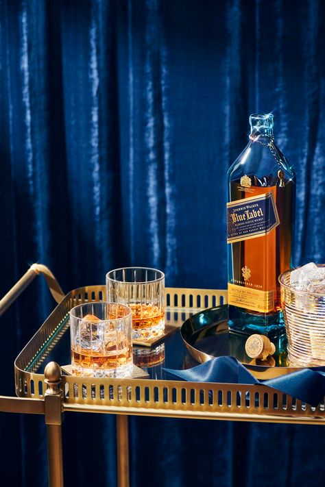 Whisky Store, Johnny Walker Blue Label, Johnnie Walker Blue, Blended Scotch Whisky, Prop Stylist, Scotch Whiskey, Ad Agency, Tv Unit Design, Johnnie Walker