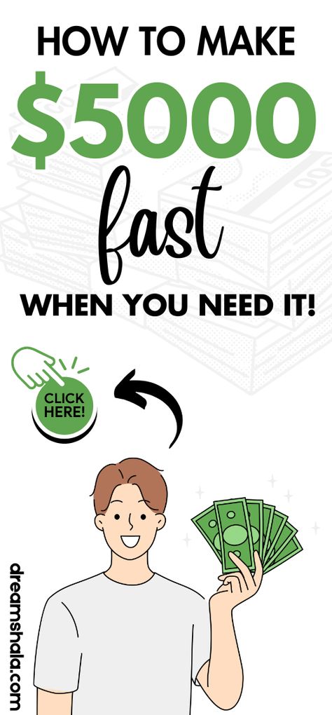 In this article, we dive into 18 Ways to Make Money Fast (Make $5000 A Month Guaranteed). Whether you’re looking to pad your savings, pay off debt, or have a little extra for that end-of-month splurge, there’s something here for everyone. #makemoney #income #money make money, make money fast, side hustle ideas Make Side Money, Side Hustle Money, Ways To Make Money Fast, No Connection, Hustle Money, Get Rich Quick, Pay Off Debt, Side Money, Money Now