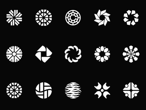 Logo | Circle | Repetition by Brad Hansen on Dribbble Community Campaign, Circular Logo Design, Circle Pattern Design, Logo Circle, Circle Logo Design, Circle Logo, Circle Logos, Abstract Logo, Circle Pattern