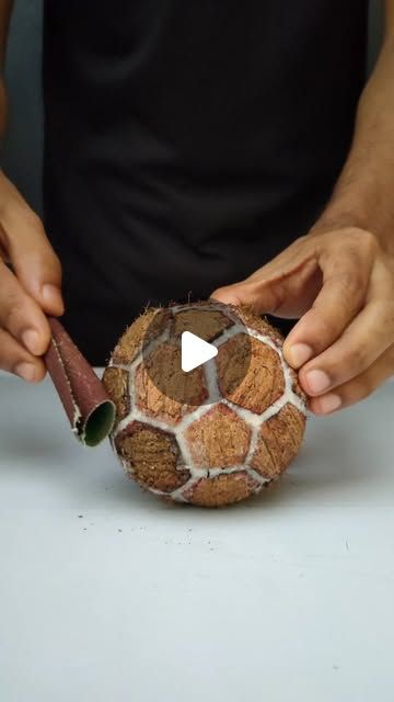 Mr Techoo on Instagram: "Easy DIY Coconut Shell Craft | Simple and Creative Ideas 

#diy #coconutshellcraft #craft #reels #insgram" Coconut Crafts Shell, Coconut Shell Crafts Diy, Coconut Shell Crafts, Diy Coconut, Shell Craft, Shell Crafts Diy, Coconut Shell, Shell Crafts, Creative Ideas