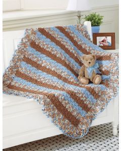 Little Boy Blue Blanket Pattern Pineapple Blanket, Crochet Blanket Video, Motifs Afghans, Baby Boy Crochet Blanket, Mary Maxim, Colorful Blanket, Easy Crochet Baby, Baby Afghan Crochet, Boy Blankets