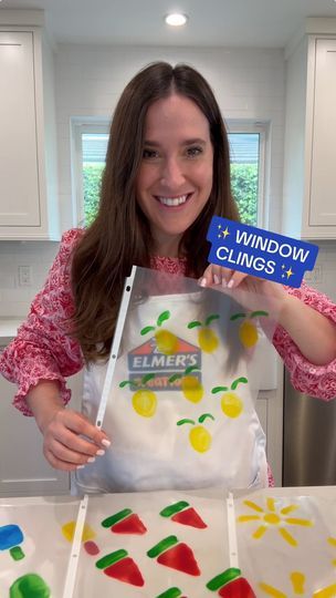 3.6M views · 585K reactions | Need a fun activity this summer? #ElmersPartner Try this @elmersproducts creation ✨ DIY WINDOW CLINGS ✨ For more easy activities and crafts, make sure to check out the Elmer’s Creation’s Hub!  What you need: - 3 tbsp Elmer’s White School Glue - 8 drops food coloring - 3-4 drops of dish soap (repeat for each color) - Bowl - Paint brush - Measuring spoons - Sheet Protectors  Why we love this new inspiration hub: - Whether you’re a seasoned creator or a beginner, Elmer’s Creations provides resources you need to start making and experimenting. - Elmer’s Creations has a wide range of activities from Window Clingies, Watercolor Salt Art, Lightning in a Bottle to Smoothing Soothing Glue Art and Mellow Mallow! Plus more to come throughout the year! - It’s a perfect wa Watercolor Salt, Diy Window Clings, Salt Art, Keeping Kids Busy, Glue Art, Lightning In A Bottle, Sheet Protectors, Elmer's Glue, School Glue