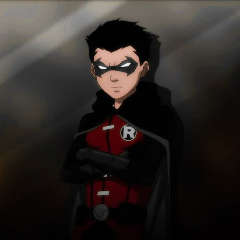 Robin Dc Damian Wayne, Robin Batman Icon, Damian Wayne Aesthetic, Damian Wayne Icon, Wayne Aesthetic, Robin Damian Wayne, Robin Suit, Damian Wayne Batman, Robin Batman