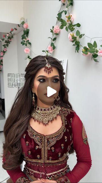 Shamalah Asif | The beautiful Samar on her Nikkah day! 
We went for small plaits in the front of the hair with texture to give that rustic look to... | Instagram Samar, Plaits, Cool Hairstyles, Hairstyles, Texture, Hair Styles, Hair, Instagram