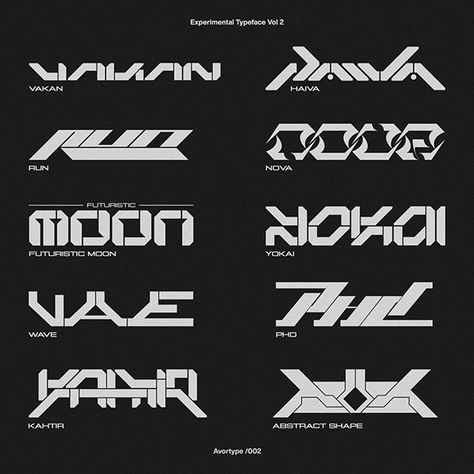 Futuristic Typography Design, Typographie Logo, Futuristic Typography, Alphabet Graffiti, Font Love, Gfx Design, Cyberpunk Design, Business Fonts, Futuristic Fonts