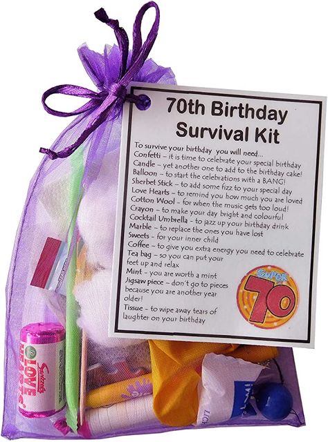 70th Birthday Ideas, Birthday Survival Kit, Picture Coasters, 70th Birthday Presents, 70 Birthday, Survival Kit Gifts, Friend Cards, Smile Gift, Birthday Presents For Men